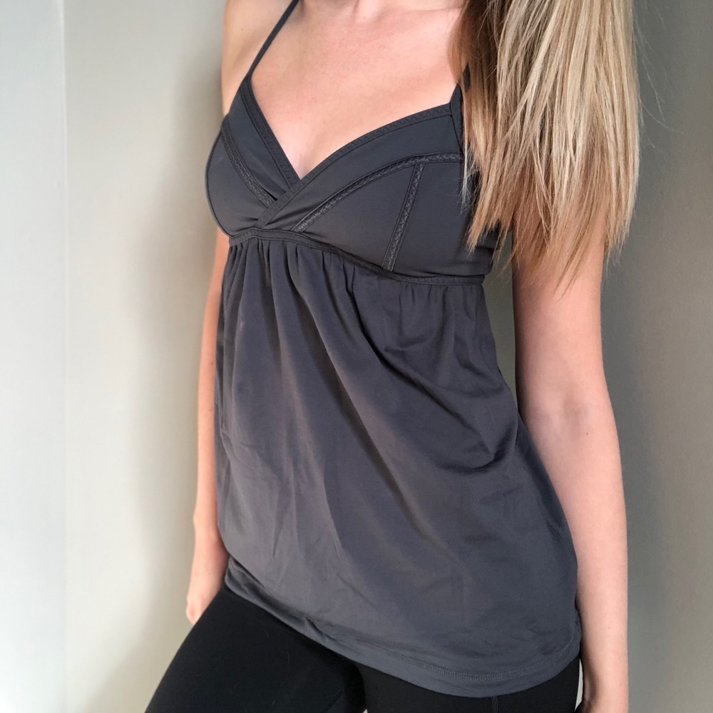 Lululemon Cross-back V-neck Workout Top